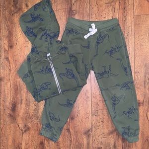 Toddler boys two piece outfit- jacket and pants